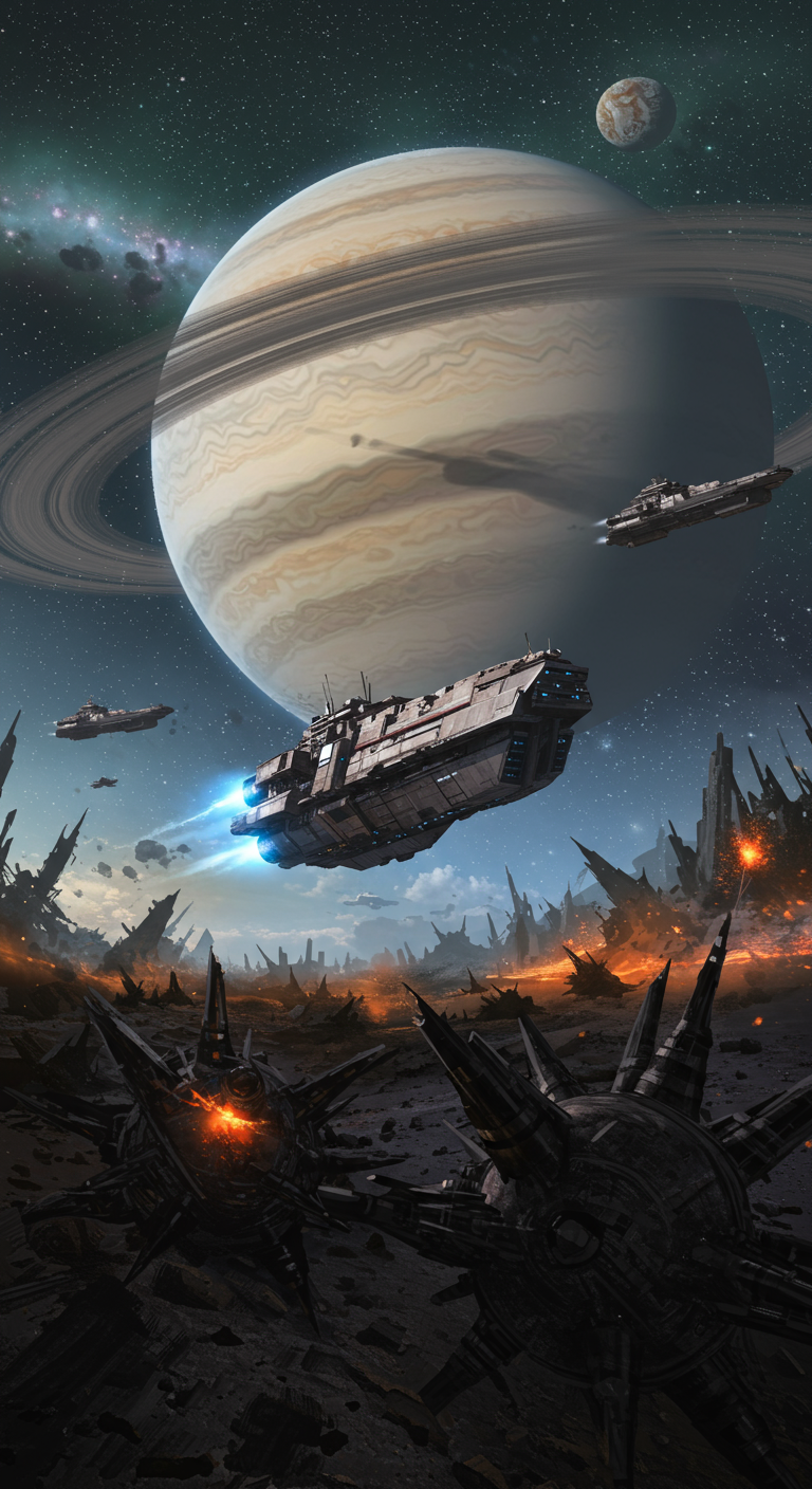 Epic space battle