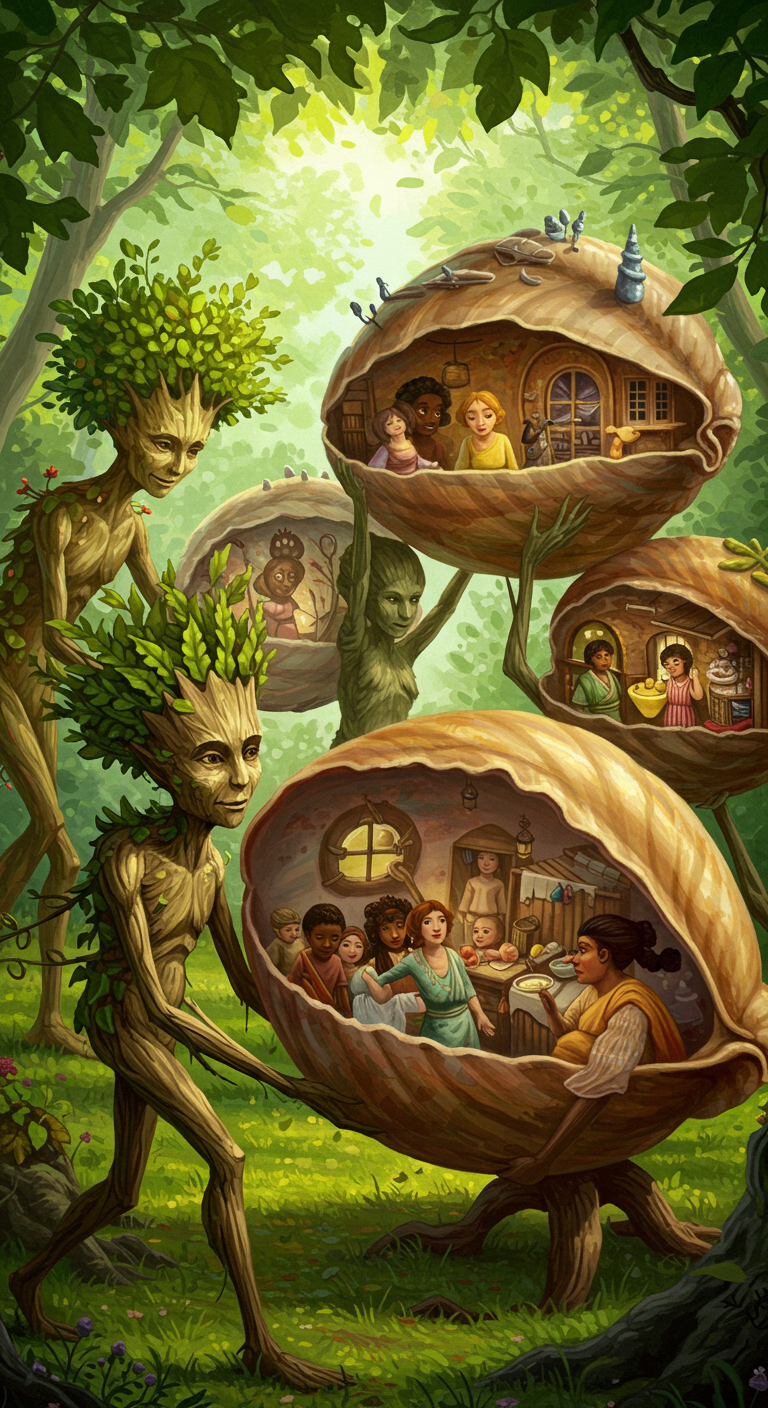 Enchanted tree people